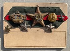 Italy 1915 Military Badge Board