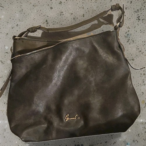 Gussaci brown shoulder bag - shoulder,