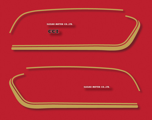 Suzuki gt380 kit sticker - suzuki,