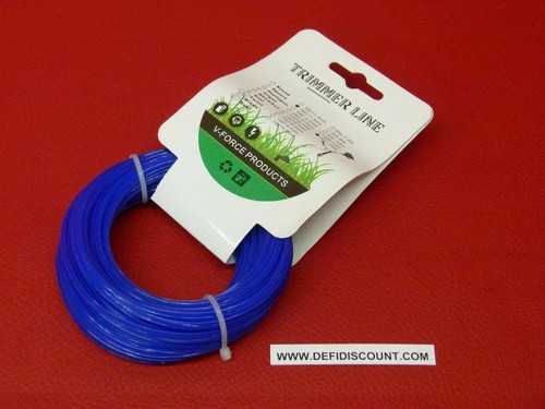 Bobine fil nylon 15m 6mm - bobine, x