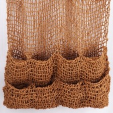 4 sacs à plantes, tissu en