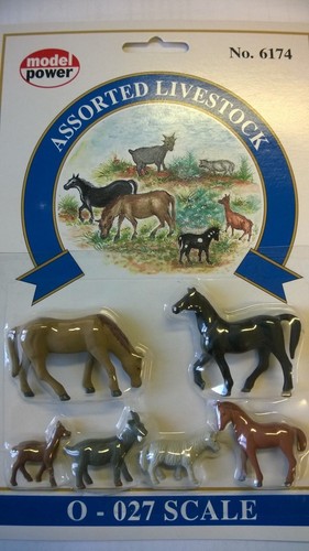 6174 animaux chevaux chèvres - 6174,