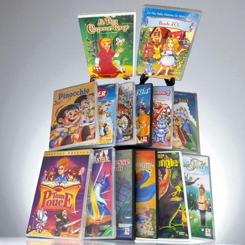 Lot dvd enfants anciens - enfants,