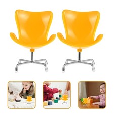  2 Pcs Miniature Egg Chair for