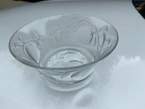 Coupe fruit ancien verre - de, ancien-en