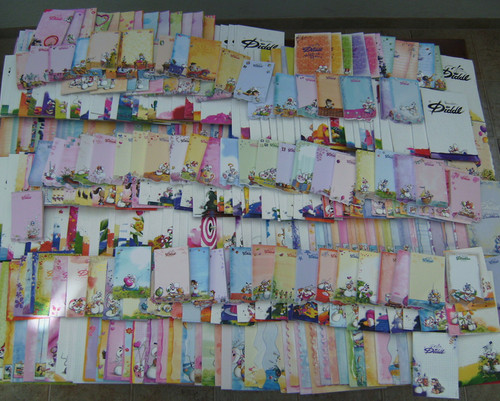 Lot diddl 200 feuilles diddl