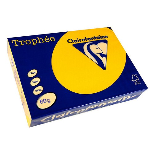 Ramette papier jaune - papier,