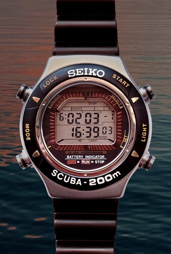 Vintage seiko scuba - seiko, 200m