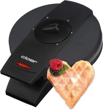 1620 Gaufrier pour gaufres en forme de cœur, 930 W, taille de gaufre 15,5 cm,