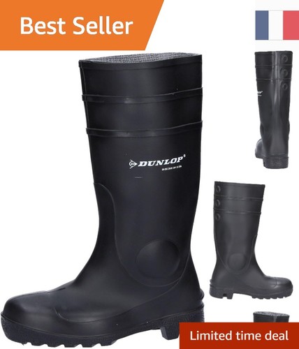 Dunlop bottes travail noir - dunlop,
