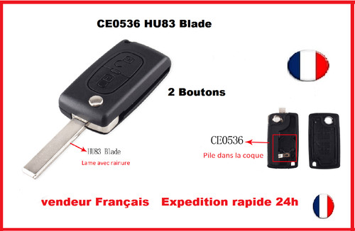 Coque clé plip compatible - coque,