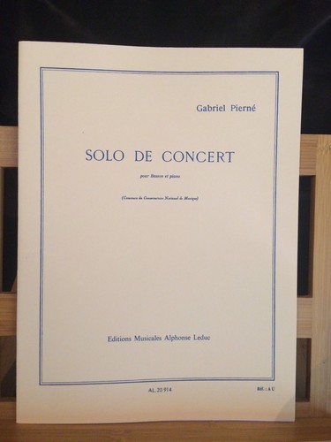 Gabriel pierné solo - pierné, de