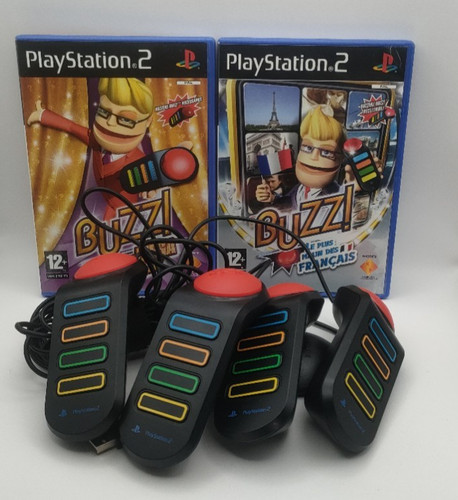 Buzz ps2 lot jeux - 2, 4