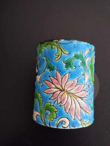 Petit pot émaux gien - Émaux,