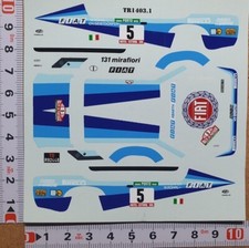 DECALS 1/43 FIAT 131 ABARTH -