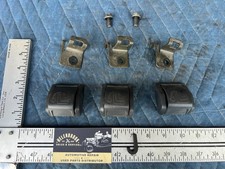 2005-2007 Volvo S60R V70R Rear Parcel Shelf Seat Release Cover Set OEM #2995EM