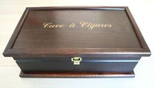 Large Box of Wood Cigar Cellar Cigar Keller Hygrometer France 