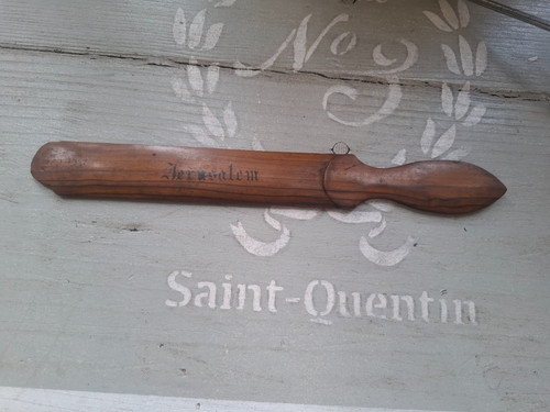 Ancien coupe papier bois - ancien,