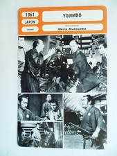 CARTE FICHE CINEMA 1961