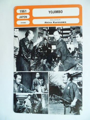 Carte fiche cinema 1961 - fiche,