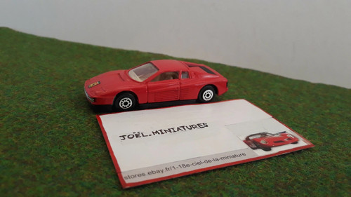 Ferrari testarossa rouge 64 - ferrari,