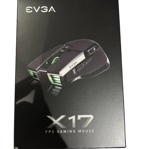 Souris gamer evga x17 neuf - souris,