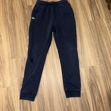 Lacoste Sport Sweatpants Joggers Training Pants Navy Blue Kids Size 10
