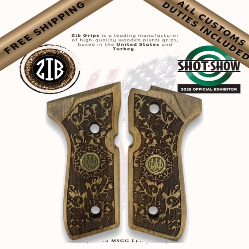 Zib grips fits beretta - grips, —