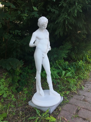 Statue jardin narcisse - jardin,