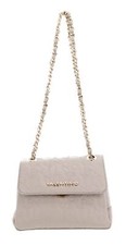 VALENTINO sac à épaule Relax Flap Bag Beige