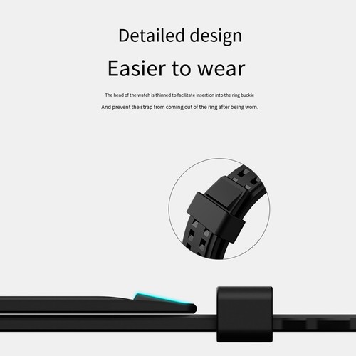 Bracelet montre silicone - de, en