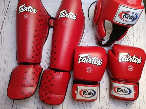 Fairtex lot boxe rouge - , +