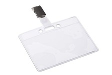 Porte-badges avec Pince
