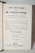 L'AGRONOME OU DICTIONNAIRE