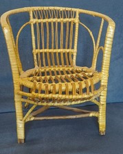 Ancien Fauteuil en rotin pour