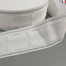 Hoonng Ruban Fronceur de Rideau, Rufflette Ruban pli Automatique, 12M