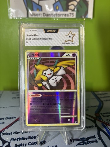 Carte pokemon jirachi reverse - pokemon,