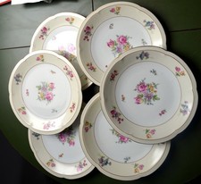 6 assiettes plates LIMOGES