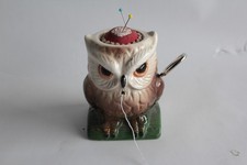 Ceramic Needle Spike Reel Wire Owl Sewing (67704)
