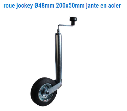 Roue jockey tube - jockey, 48mm