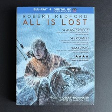 Robert Redford ALL IS LOST BLU-RAY written and directed by J.C. Chandor
