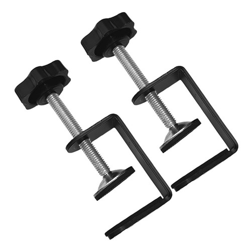 2pcs black aluminum rattan - black,