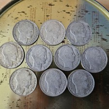 Lot de 10 pièces de 10 francs