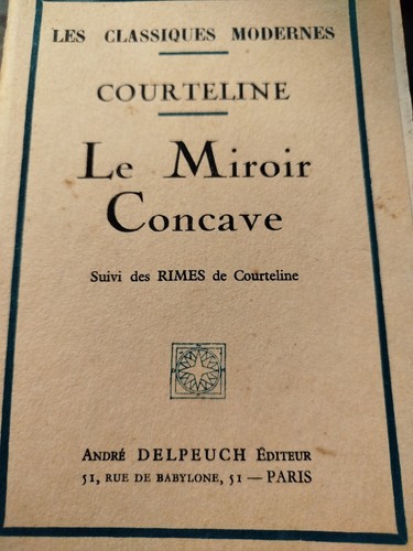 Miroir concave courteline - concave,
