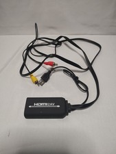RCA to HDMI Converter, RCA to HDMI Cable, AV 3RCA CVBS Composite Audio Video ...