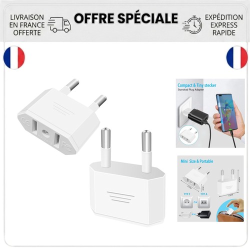 Adaptateur voyage usa vers - adaptateur,