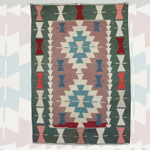 Kilim laine vintage à - de,