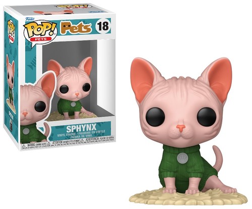 Sphynx cat funko pop pets - sphynx,