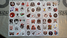 Lot de stickers autocollants