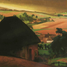 Valerius de Saedeleer : Farm in the Summer at Etikh : Archival Quality Art Print